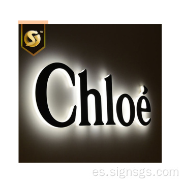 Letrero de letras luminosas personalizado Lightbox